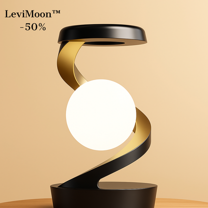 LeviMoon™ – Inteligentna Lampka Księżycowa LED z Lewitującą Kulą